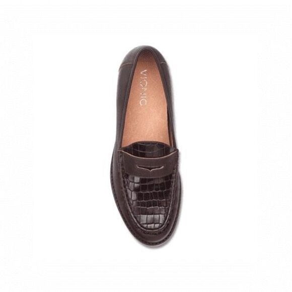 ✨Vionic Waverly Croc Brown Loafer✨ - Picture 7 of 14